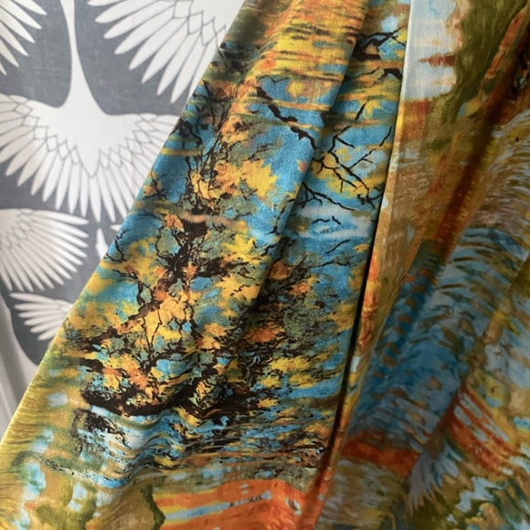 Retrolicious Darling Water Color Dress ModCloth - Picture 7 of 9